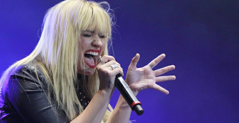 Demi Lovato se apresenta no Rio de Janeiro