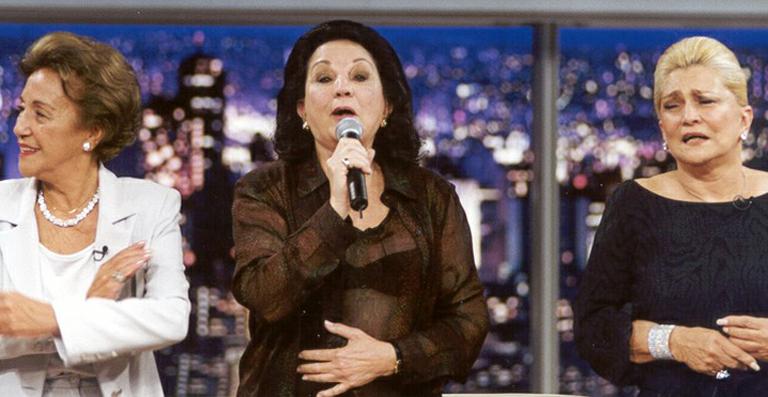 Jô reprisa entrevista memorável com Hebe, Nair Bello e Lolita Rodrigues