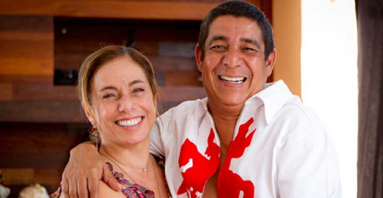 Cissa Guimarães conversa com Zeca Pagodinho no ‘Viver com Fé’
