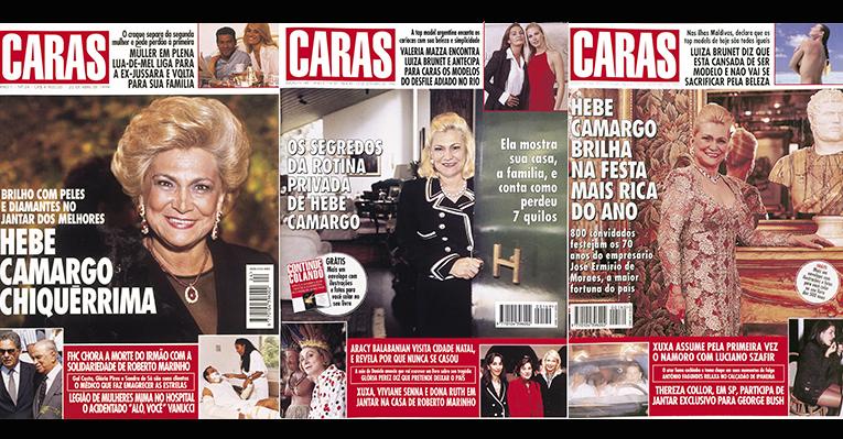 Hebe Camargo na capa