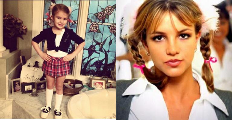 Sobrinha de Britney Spears homenageia tia em festa escolar
