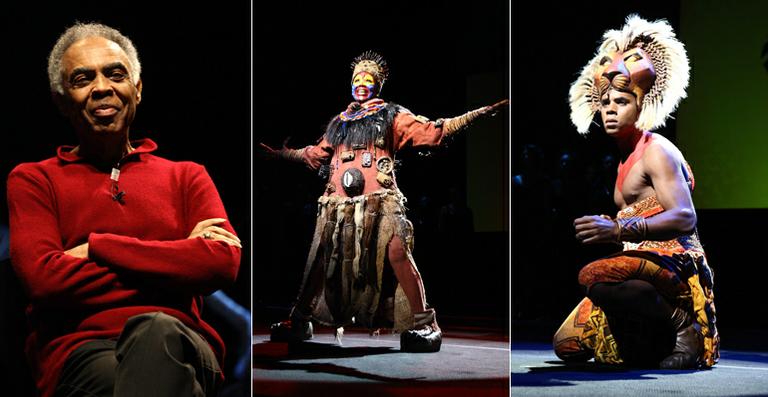 Gilberto Gil participa da coletiva do musical ‘O Rei Leão’