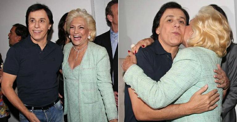 Tom Cavalcante mostra vídeo com discurso de Hebe Camargo em seu aniversário