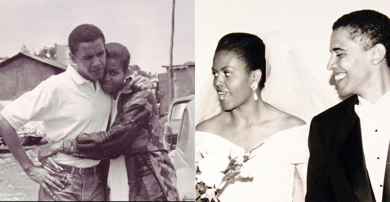 Barack e Michelle Obama comemoram 20 anos de casados