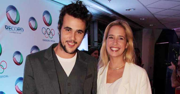 Bruno Ferrari e Paloma Duarte estão casados há dois meses