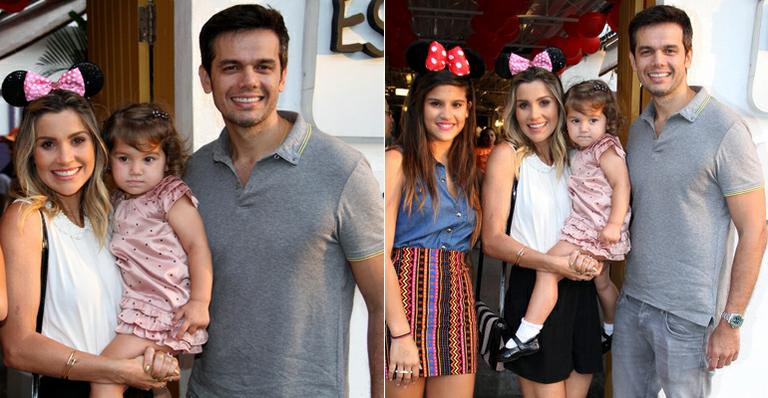 Com o tema Disney, Flávia Alessandra e Otaviano Costa celebram os dois anos de Olívia