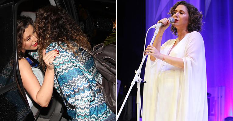 Daniela Mercury tieta Maria Rita após show em Salvador