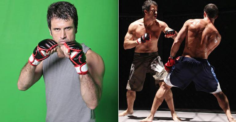 Eriberto Leão faz treino intensivo para ‘Guerra dos Sexos’