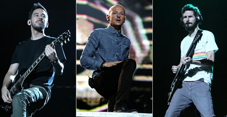 Linkin Park se apresenta na Arena Anhembi, em São Paulo