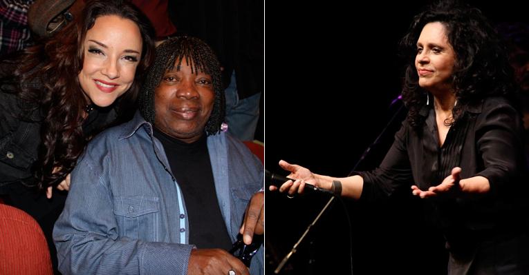 Ana Carolina e Milton Nascimento aplaudem Gal Costa no Rio