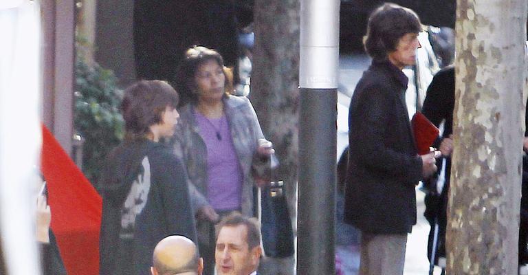 Tour de Lucas e Mick Jagger por Paris