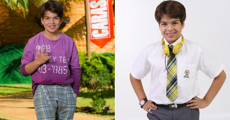 Ator de ‘Carrossel’, Lucas Santos arrecadou R$ 7 mil em campanha na escola