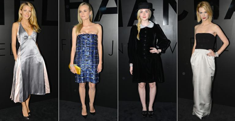 Blake Lively, Diane Kruger e Elle Fanning celebram joias da Chanel