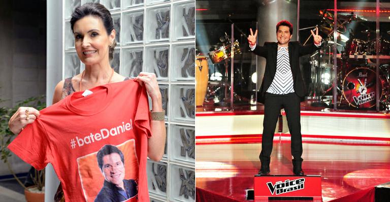 ‘Bate, Daniel!’: campanha para incentivar sertanejo no ‘The Voice Brasil’ conta até com Fátima Bernardes
