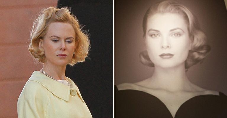 Veja Nicole Kidman caracterizada como a princesa de Mônaco Grace Kelly