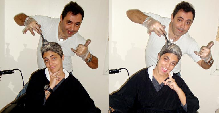 Thammy Miranda cuida do cabelo com extrato puro de caviar