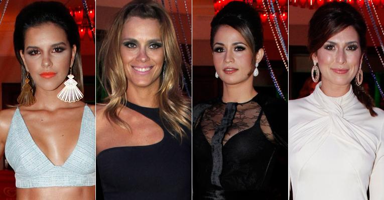 Prende ou solta: veja os penteados das famosas na festa de ‘Salve Jorge’