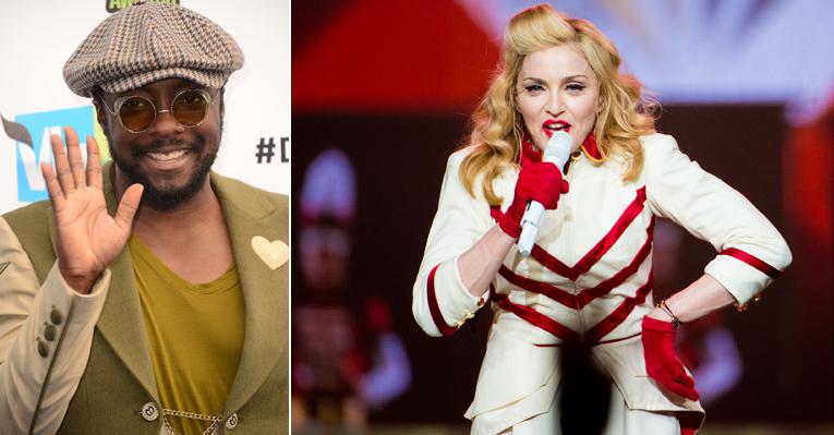 Agenda impede Will.i.am de abrir os shows de Madonna