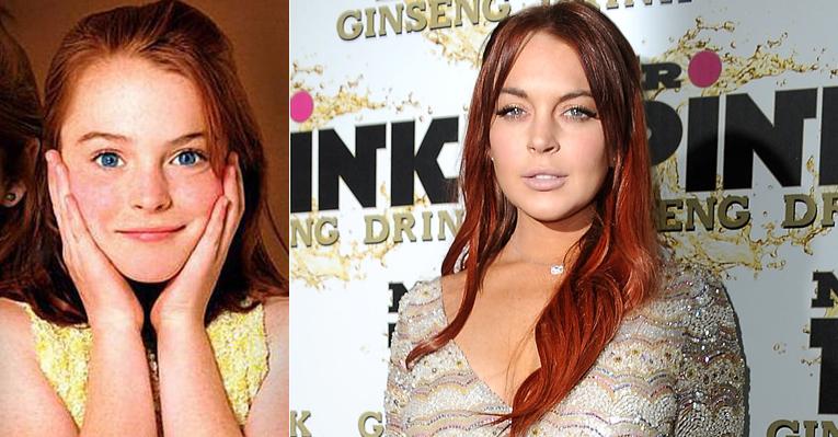 Quase ruiva, Lindsay Lohan estreia novo visual