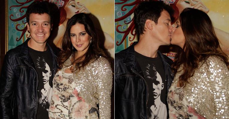 Rodrigo Faro celebra aniversário da esposa em São Paulo