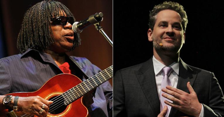 Dan Stulbach e Milton Nascimento participam de premiação em São Paulo