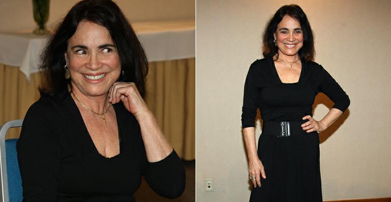 Regina Duarte revela que até emagreceu por amor à nova peça