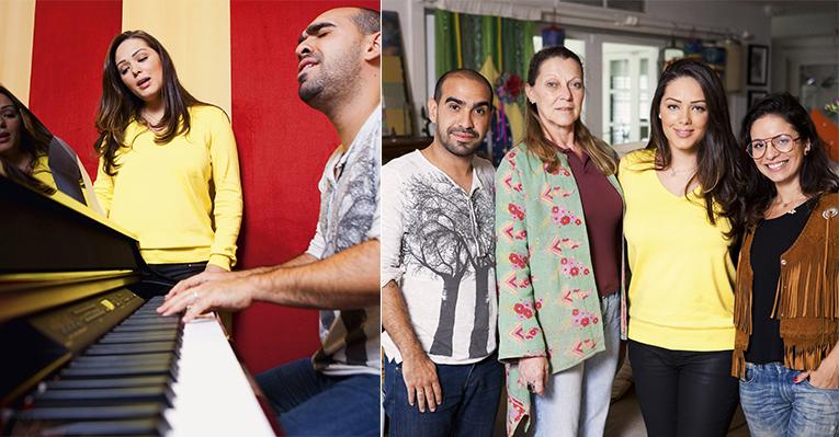 Tânia Mara faz ensaios para estrelar o seu primeiro musical