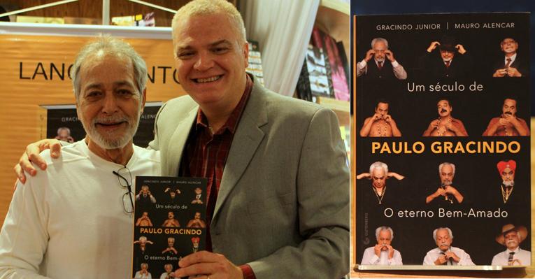 Paulo Gracindo recebe livro em sua homenagem, com depoimentos de artistas e filhos