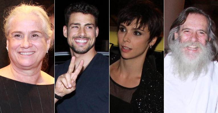 Elenco comemora o fim das gravações de ‘Avenida Brasil’, no Rio, com show de Lulu Santos
