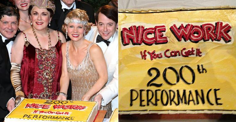 Mathew Broderick celebra 200 apresentações de musical na Broadway