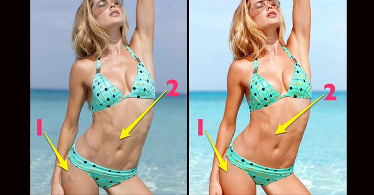 Como a Victoria´s Secret usa o Photoshop em suas modelos