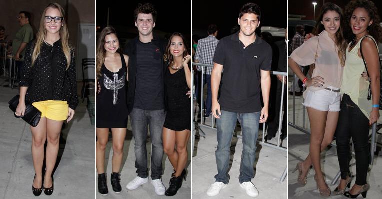 Famosos se divertem no show de Claudia Leitte no Rio