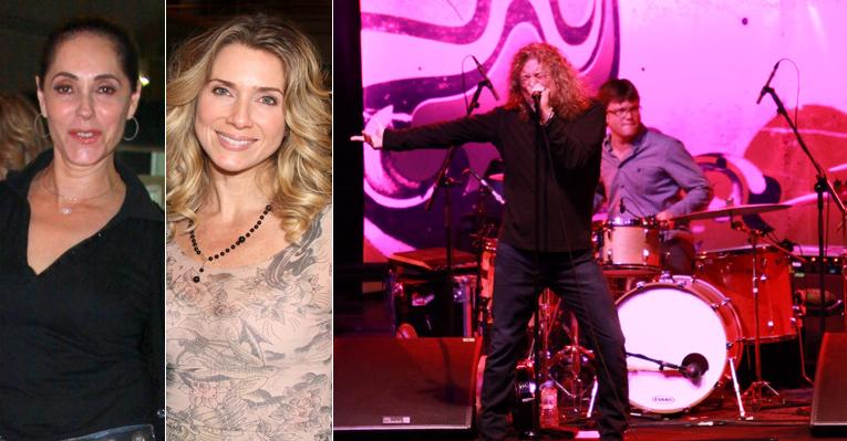 Famosos vão ao primeiro show da turnê de Robert Plant no Brasil