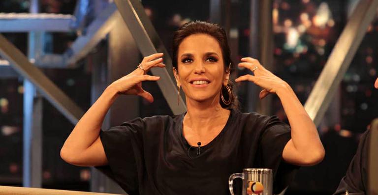 ‘Amo fazer faxina’, afirma Ivete Sangalo, que dá dicas de limpeza no ‘Programa do Jô’