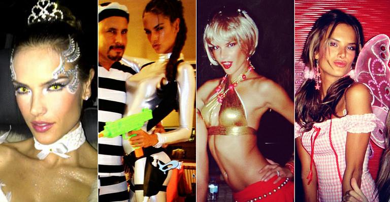 Alessandra Ambrosio sugere fantasias para o Dia das Bruxas