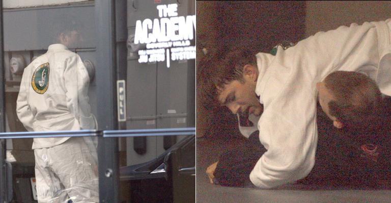 Ashton Kutcher treina jiu-jitsu brasileiro em Los Angeles