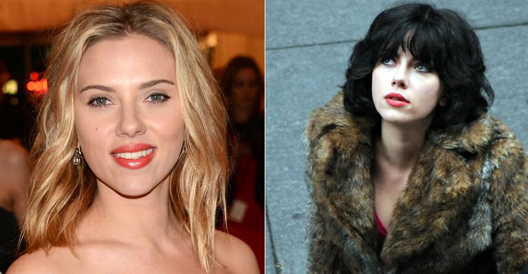 Scarlett Johansson surge morena em filme