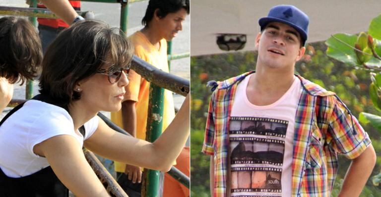 Ao lado de Deborah Secco, Thiago Martins grava cenas de ‘Louco Por Elas’