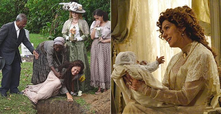 Dilacerada, Isabel enterra o ‘filho’; Berenice ajuda Constância a esconder o bebê