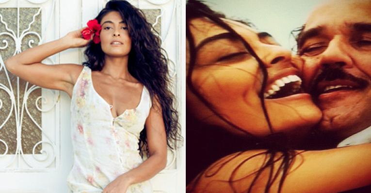 Juliana Paes chora de saudades de Gabriela