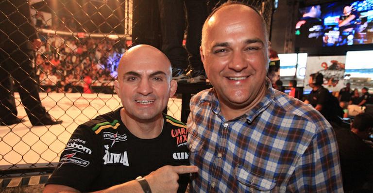 Amauri Soares, marido de Patrícia Poeta, prestigia evento de MMA no Rio de Janeiro