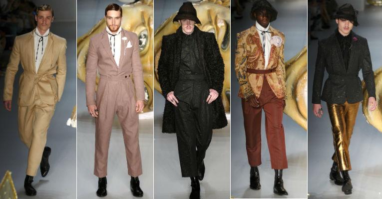 João Pimenta apresenta o malandro elegante em desfile