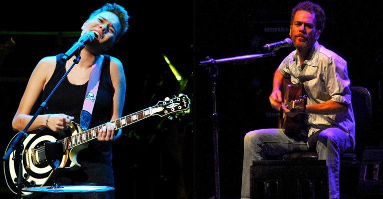 Maria Gadú e Nando Reis cantam em São Paulo