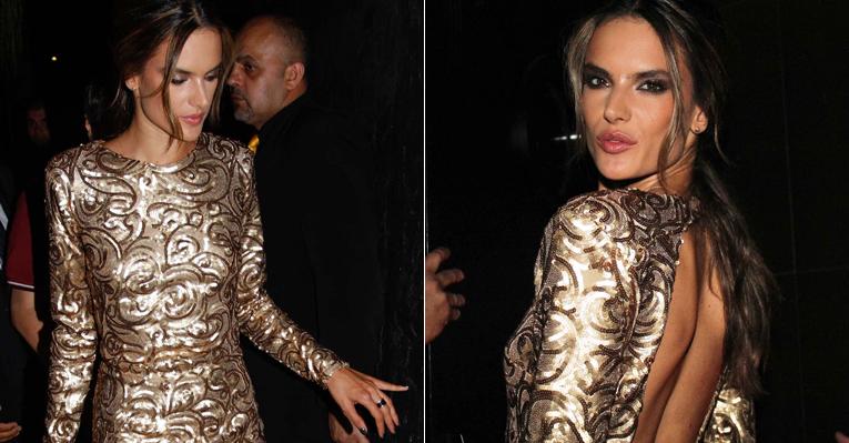 Após desfile, Alessandra Ambrosio badala em São Paulo