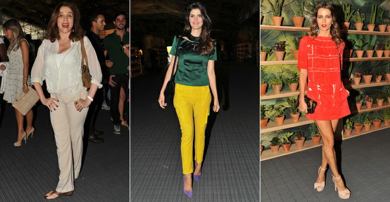 Vips conferem desfiles no SPFW 2013