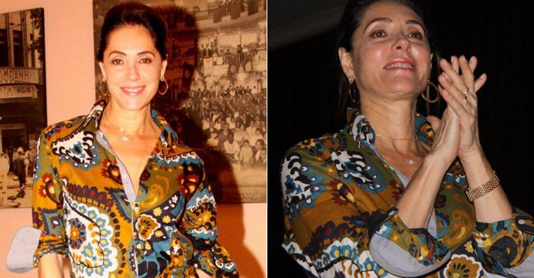 Christiane Torloni prestigia espetáculo no Rio