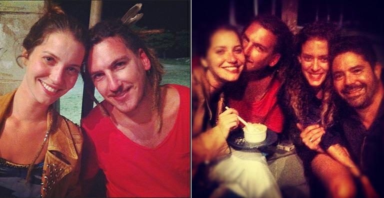 Nathalia Dill e seu namorado, Caio Sóh, curtem dias de folga em Recife