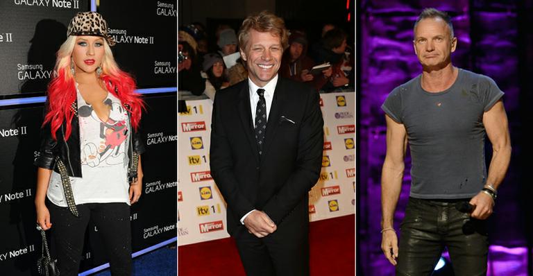 Christina Aguilera, Bon Jovi e Sting se reúnem pelas vítimas do Furacão Sandy