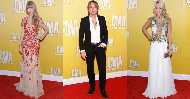 Estrelas no tapete vermelho da 46ª edição do Country Music Awards