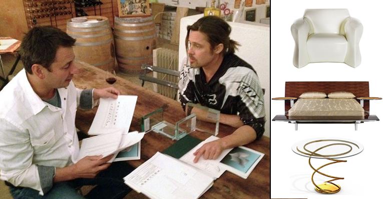 Brad Pitt lança sua própria coleção de móveis